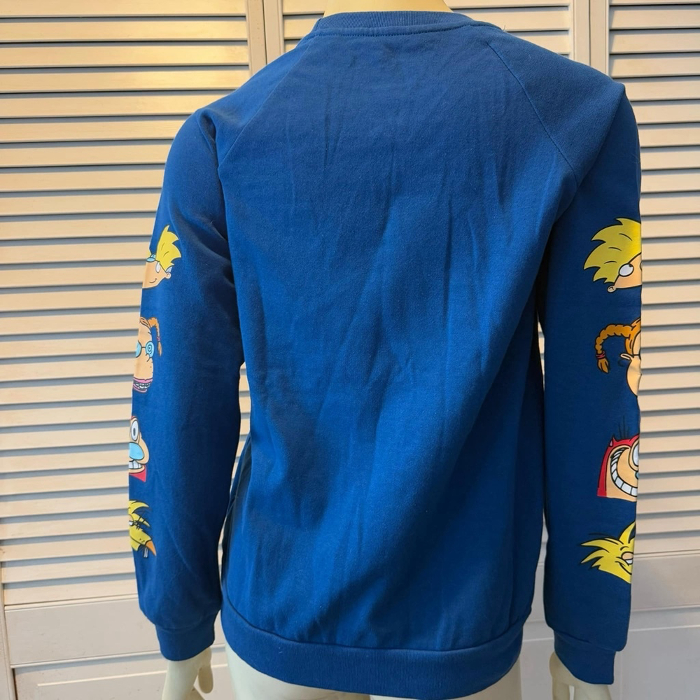 Women's Nickelodeon Sweatshirt XS Blue - Picture 3 of 7